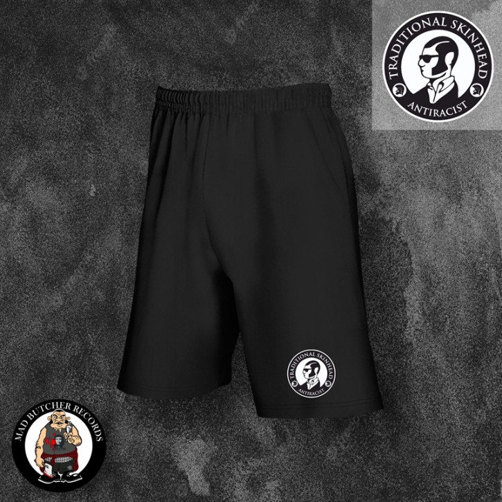SKINHEAD TRADITIONAL SHORTS Black / M