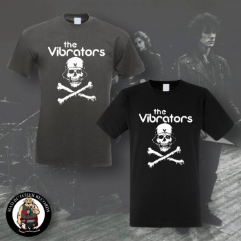 THE VIBRATORS SKULL T-SHIRT