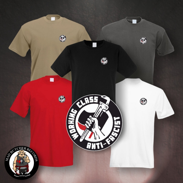 WORKING CLASS ANTIFASCIST SMALL T-SHIRT