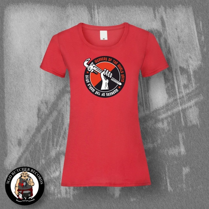 WORKERS OF THE WORLD UNITE GIRLIE M / ROT