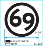 SKINHEAD 1969 PIN