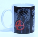 ANARCHOPUNK ANTIFASCIST KAFFEEBECHER