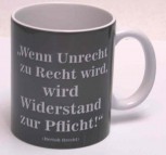 BERTOLT BRECHT KAFFEEBECHER